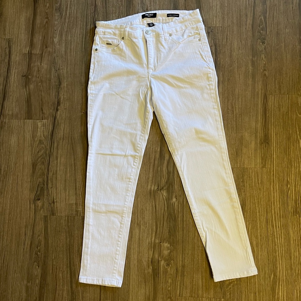 NINE WEST | gramercy skinny ankle jeans sz 8